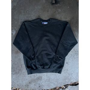 Russell Athletic Grey Blank Crewneck